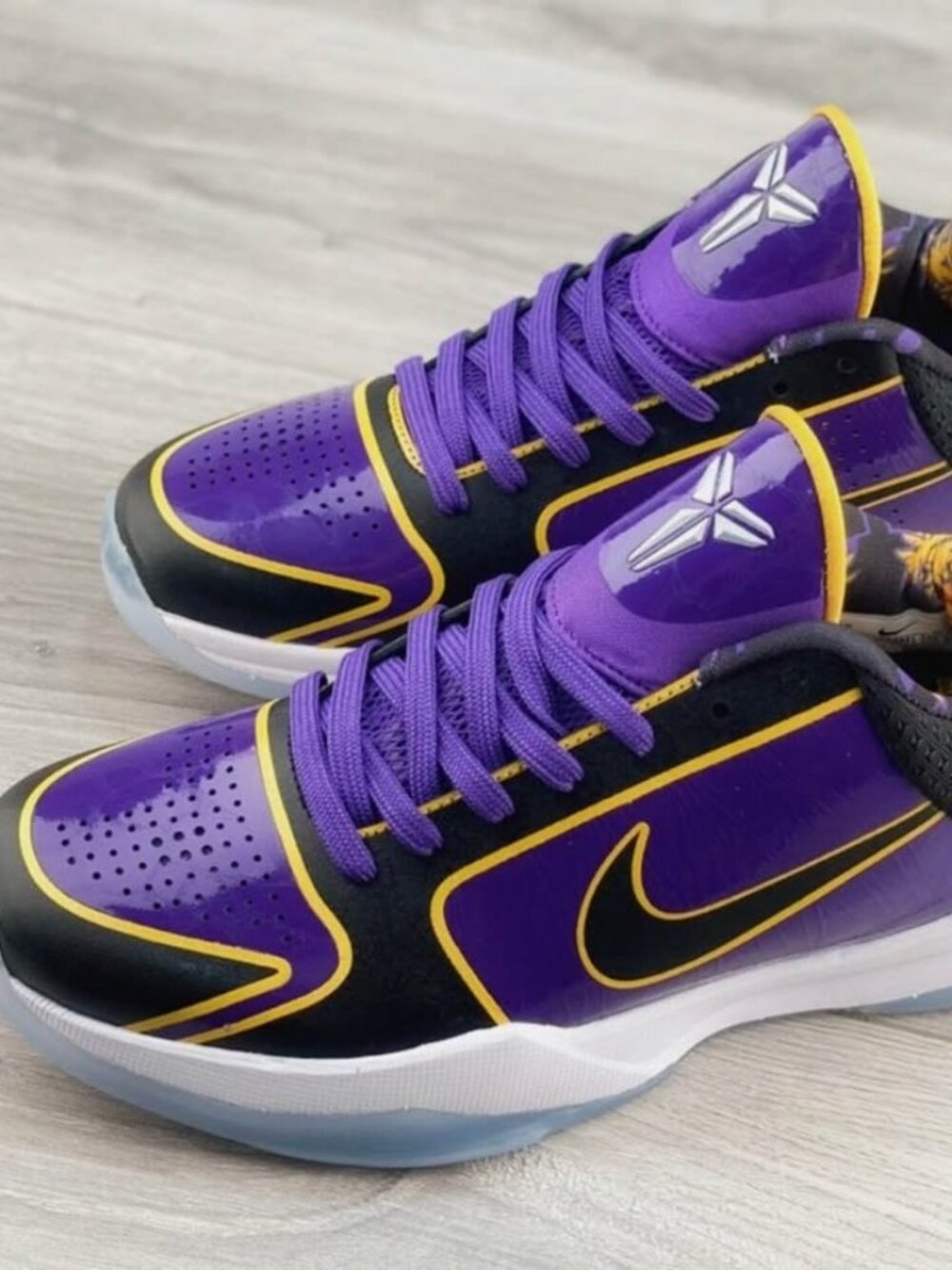Nike Kobe 5 !!!Rare LAKERS Men's 10.5